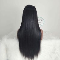 Human Hair Bone Straight Wigs 28 Inches Natural Vietnamese Double Drawn 4 Human Hair Bone Straight Wigs 30 Inches Natural Vietnamese Double Drawn Human Hair Lace Closure Wigs