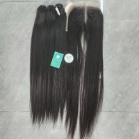 HOT: Bundles Straight Vietnamese Hair With Closure 5x5 5 Bundles Straight Vietnamese Hair With Closure 5x5 from Gugu Hair