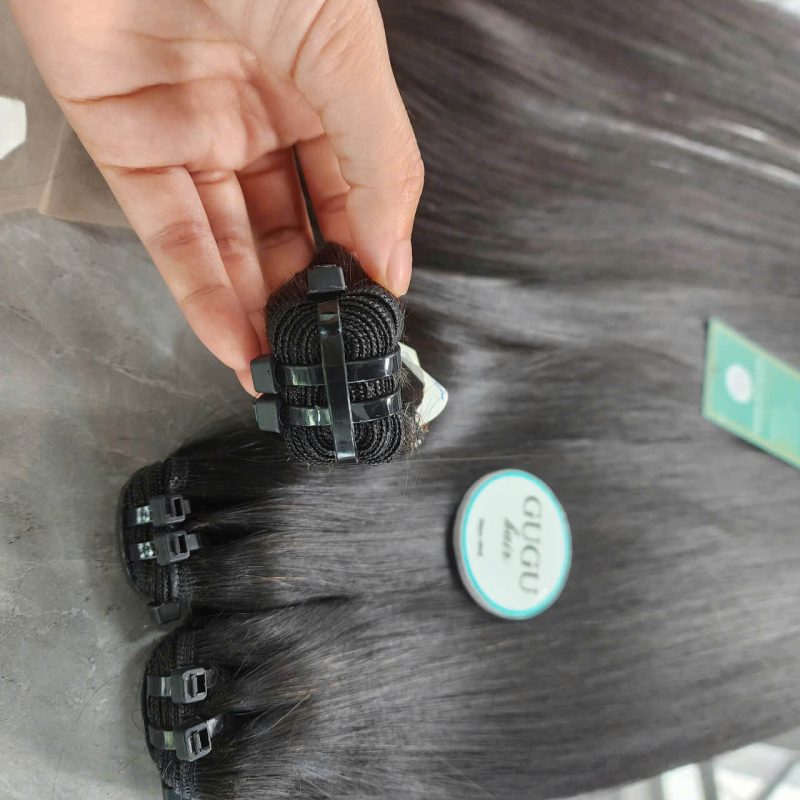 Bundles Straight Vietnamese Hair With Closure 5x5 from Gugu Hair