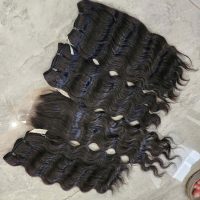 Raw Vietnamese Wavy Hair – Deep Wavy 3 Hair Bundles With Lace Closure 5 Raw Vietnamese Wavy Hair – Deep Wavy