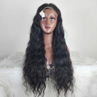 28 Inch Deep Wave Lace Front Wigs Human Hair 200% Density HD Transparent 2 28 Inches Deep Wave Wig – Dark Color Virgin Human Hair, Premium Standard