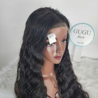 28 Inch Deep Wave Lace Front Wigs Human Hair 200% Density HD Transparent 5 28 Inches Deep Wave Wig – Dark Color Virgin Human Hair, Premium Standard