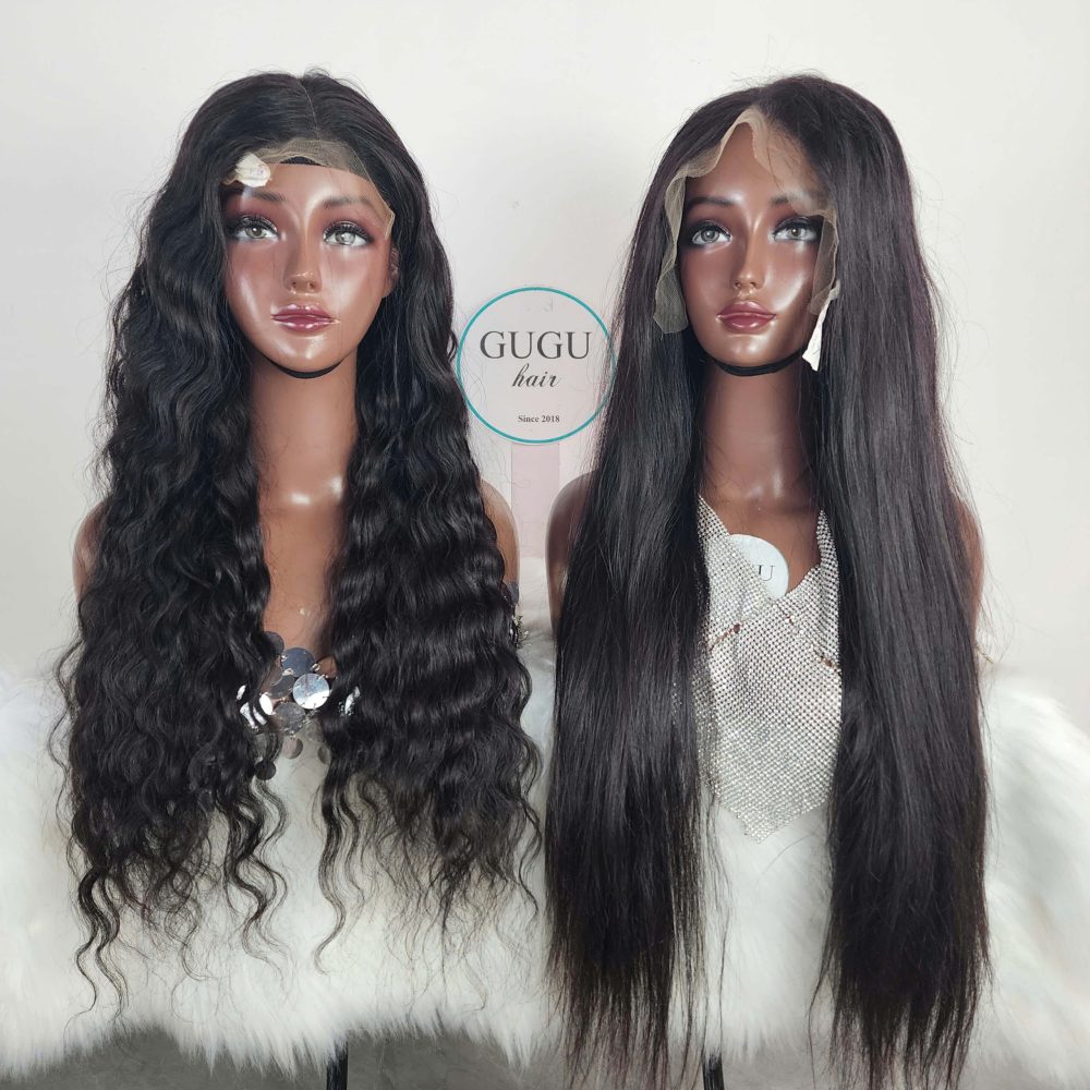 HD RAW Straight Hair Frontal Wig – Premium Vietnamese Raw Human Hair