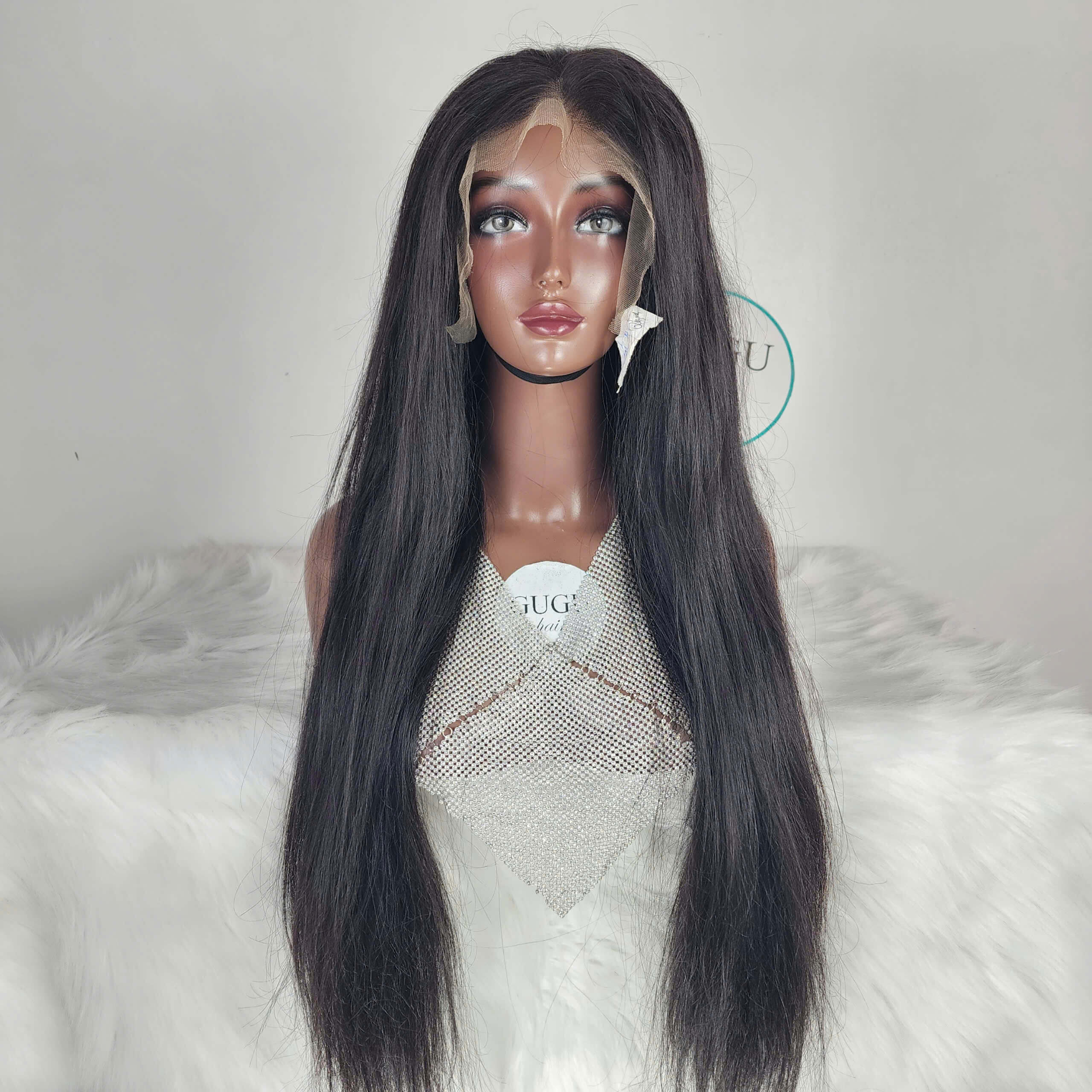 28 inches HD RAW Vietnamese Natural Straight Hair Frontal Wig 9 HD RAW Vietnamese Straight Hair Frontal Wig – Raw Human Hair Wigs