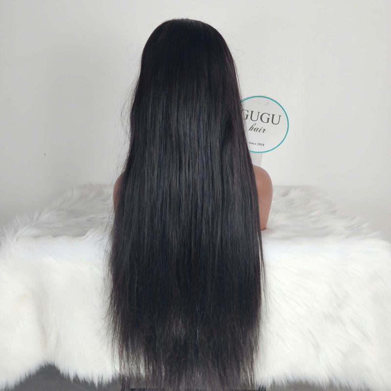 HD RAW Vietnamese Straight Hair Wig with Frontal – 100% Raw Human Hair