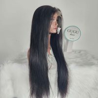 28 inches HD RAW Vietnamese Natural Straight Hair Frontal Wig 5 HD RAW Vietnamese Straight Hair Wig with Frontal – 100% Raw Human Hair