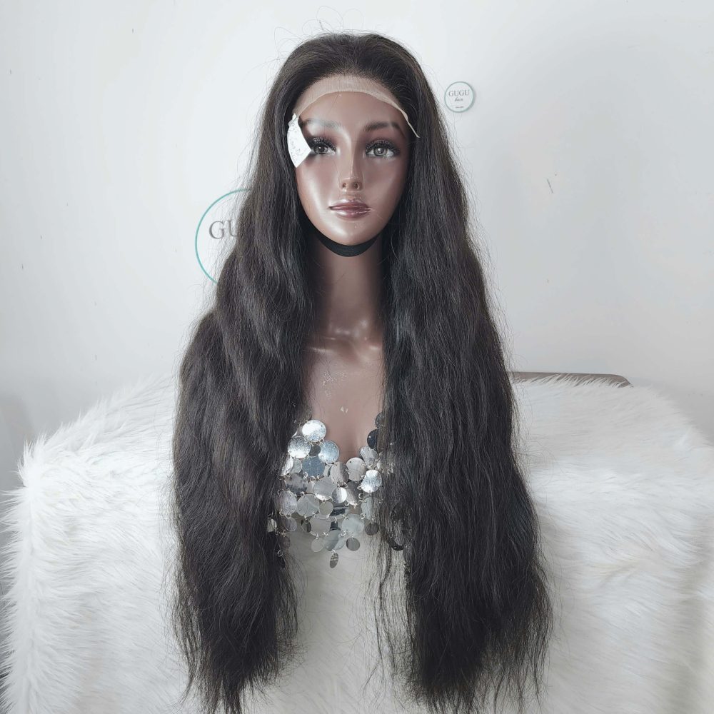 Human hair natural straight hair wig vietnamese