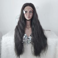 Natural Straight Raw Vietnamese Human Hair Wig 13×4 Frontal Swiss Lace 2 Natural Straight Raw Vietnamese Human Hair Wig 13x4 Frontal HD Lace Wig