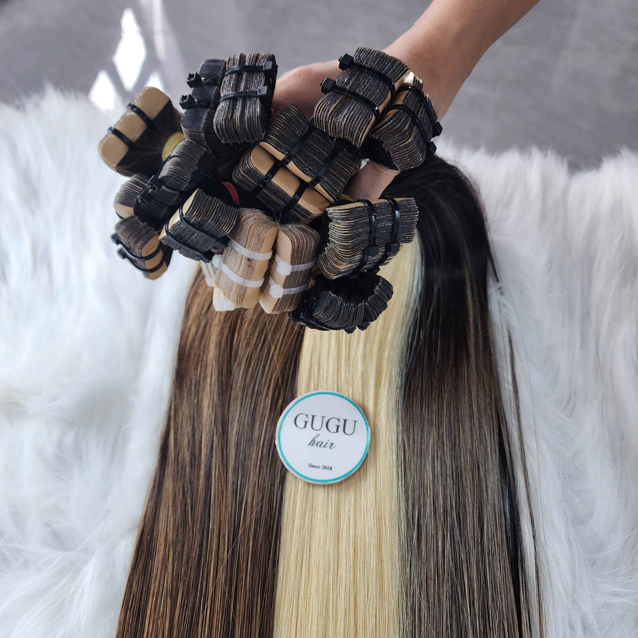 tape in hair extensions human hair - vietnamese hair extensions