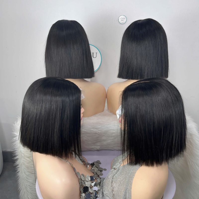 5x5 Closure Glueless Wigs 10 Inches