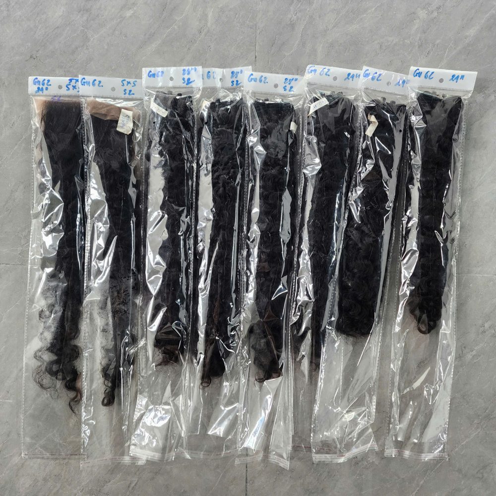 raw burmese curly bundles