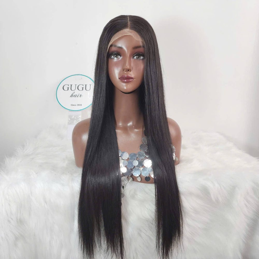 30 Inch Human Hair Wig with 13x4 Lace Frontal for women