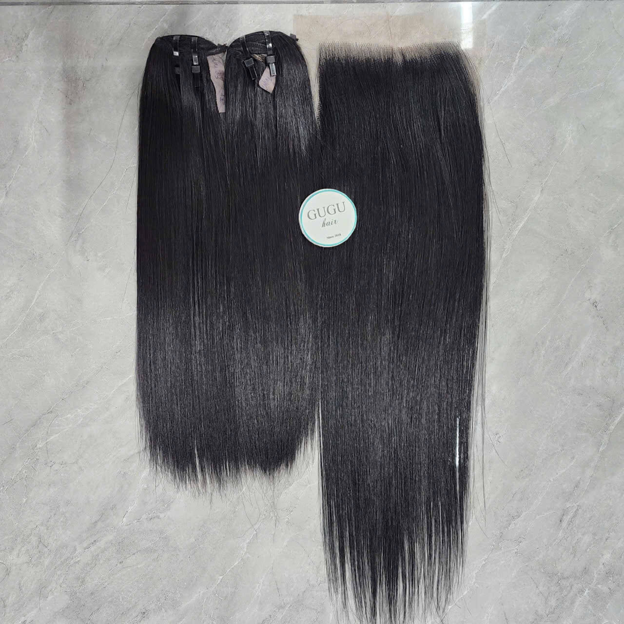 NEW: 14 Inch Bundles Straight Vietnamese Hair With Closure 5x5 9 14 Inch Bundles Straight Vietnamese Hair With Closure 5x5