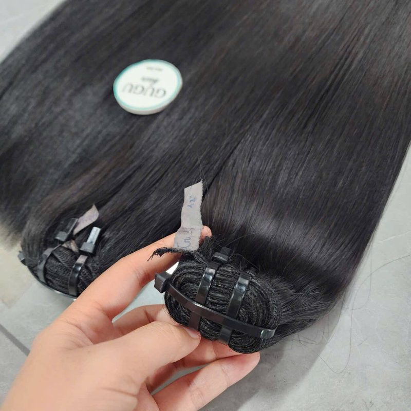 14 Inch Bundles Straight Vietnamese Hair With Closure 5x5