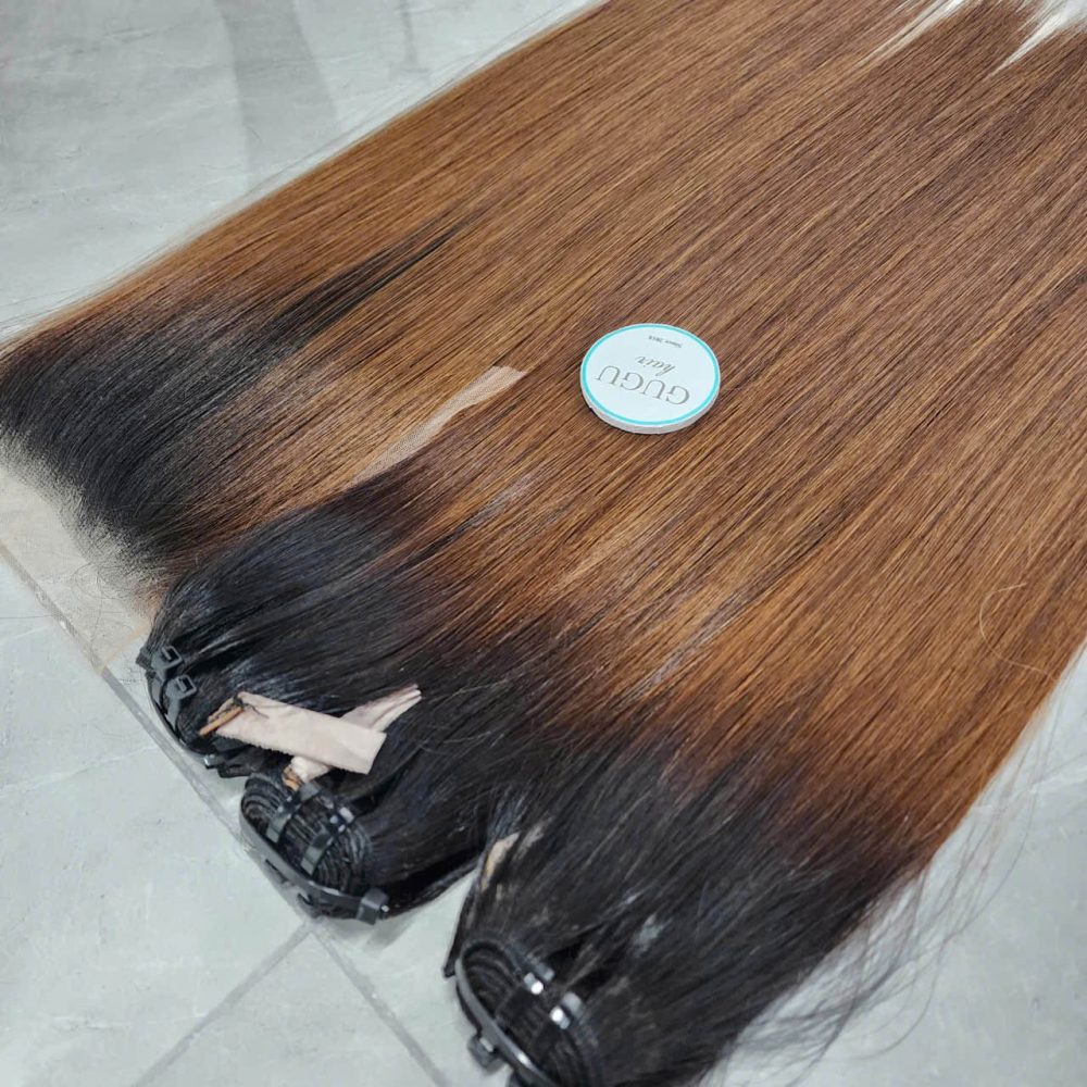 Ombre: 100% Raw Human Hair Weft Bundles | Gugu Hair