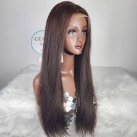 Natural Straight Lace Front Wig – 26 Inch Soft Brown Human Hair Wig by GUGU Hair 3 Natural Straight Lace Front Wig – 26 Inch Soft Brown Human Hair Wig by GUGU Hair