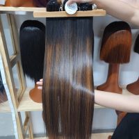 22inch bonestraight ombre color human hair