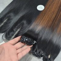 22inch bonestraight ombre color human hair