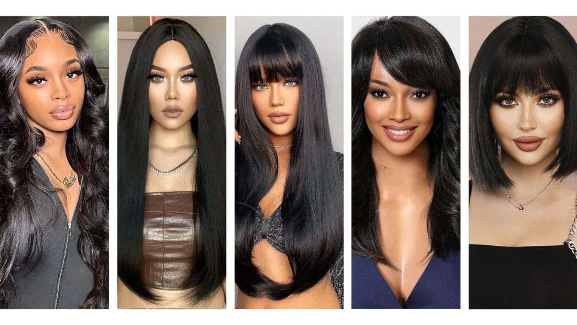 Black Wigs UK – Lace Front & Synthetic