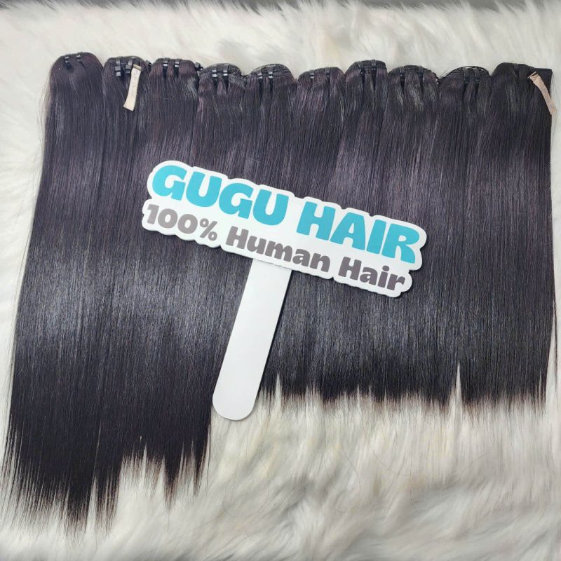Bone Straight Human Hair Bundles (2)