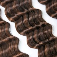 deep wave human braiding hair 24 inch