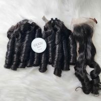 Bouncy Curly Human Hair Bundles – 100% Vietnamese Hair 2 Bouncy Curly Human Hair Bundles – 100% Vietnamese Hair