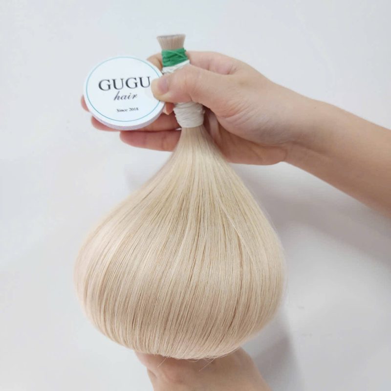 26 Inch Blonde Bulk Hair Extensions – Raw Vietnamese Human Hair |