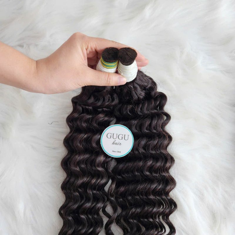 curly water bulk human hair for braiding