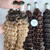 100% Human Hair Deep Wave Bulk – Natural, Soft & Long-Lasting