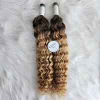 100% Human Hair Deep Wave Bulk – Natural, Soft & Long-Lasting