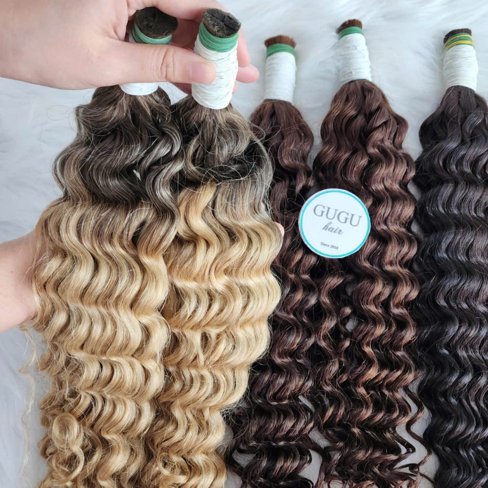 26 Inch Water Curly Extensions for Braiding