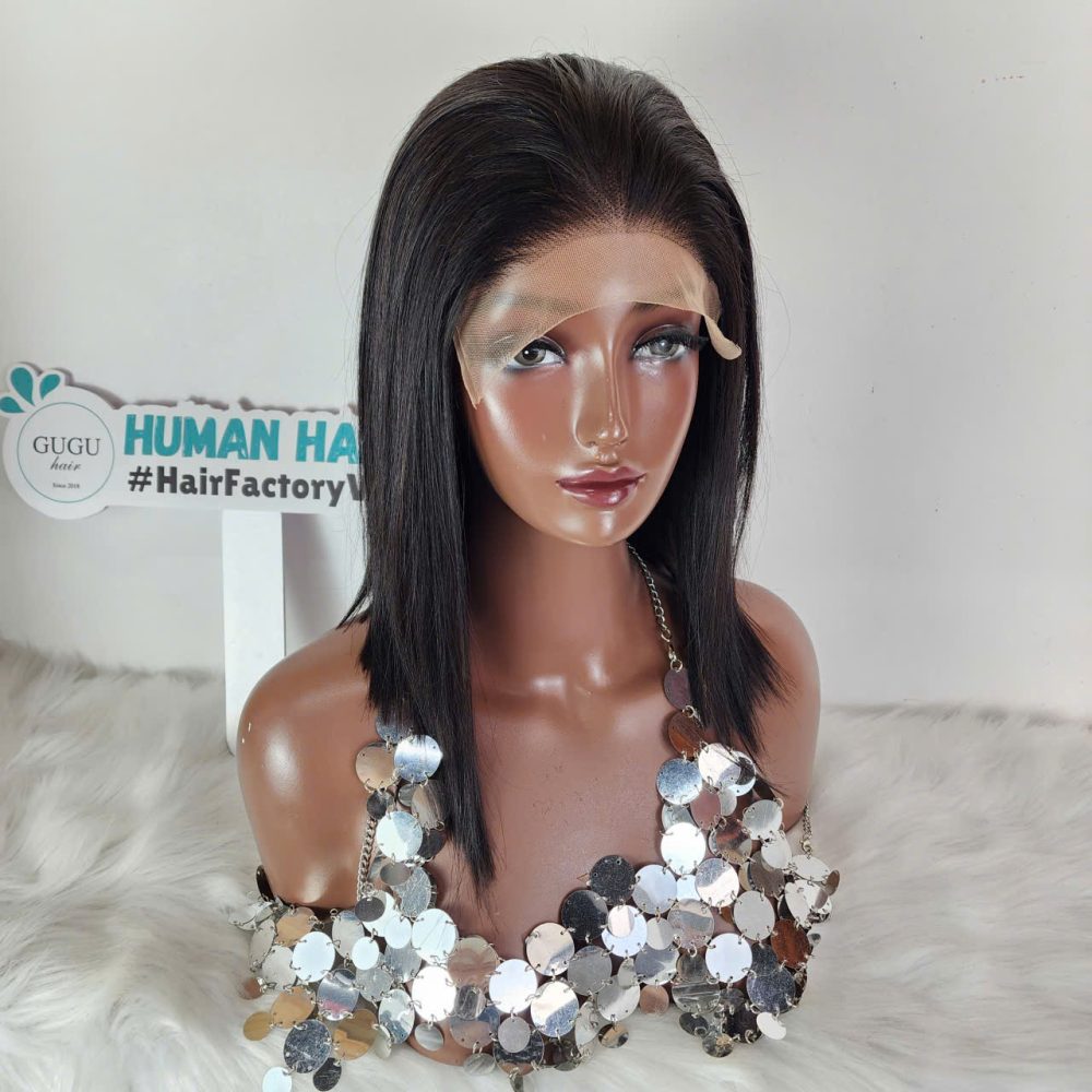 6x6 Bob Wig Human Hair Lace Closure Wigs for Black Women