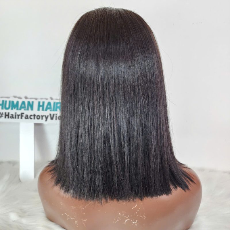 6x6 Bob Wig Human Hair Lace Closure Wigs for Black Women