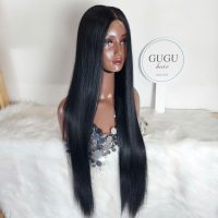 32 Inch Bone Straight Wig – 100% Human Hair 2x6 Lace Closure by GUGU HAIR 3 32 Inch Bone Straight Wig Human Hair 2x6 Lace – GUGU HAIR
