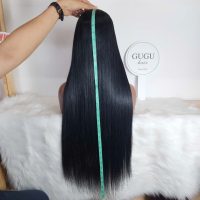 32 Inch Bone Straight Wig – 100% Human Hair 2x6 Lace Closure by GUGU HAIR 6 32 Inch Bone Straight Wig – 100% Human Hair 2x6 Lace by GUGU HAIR