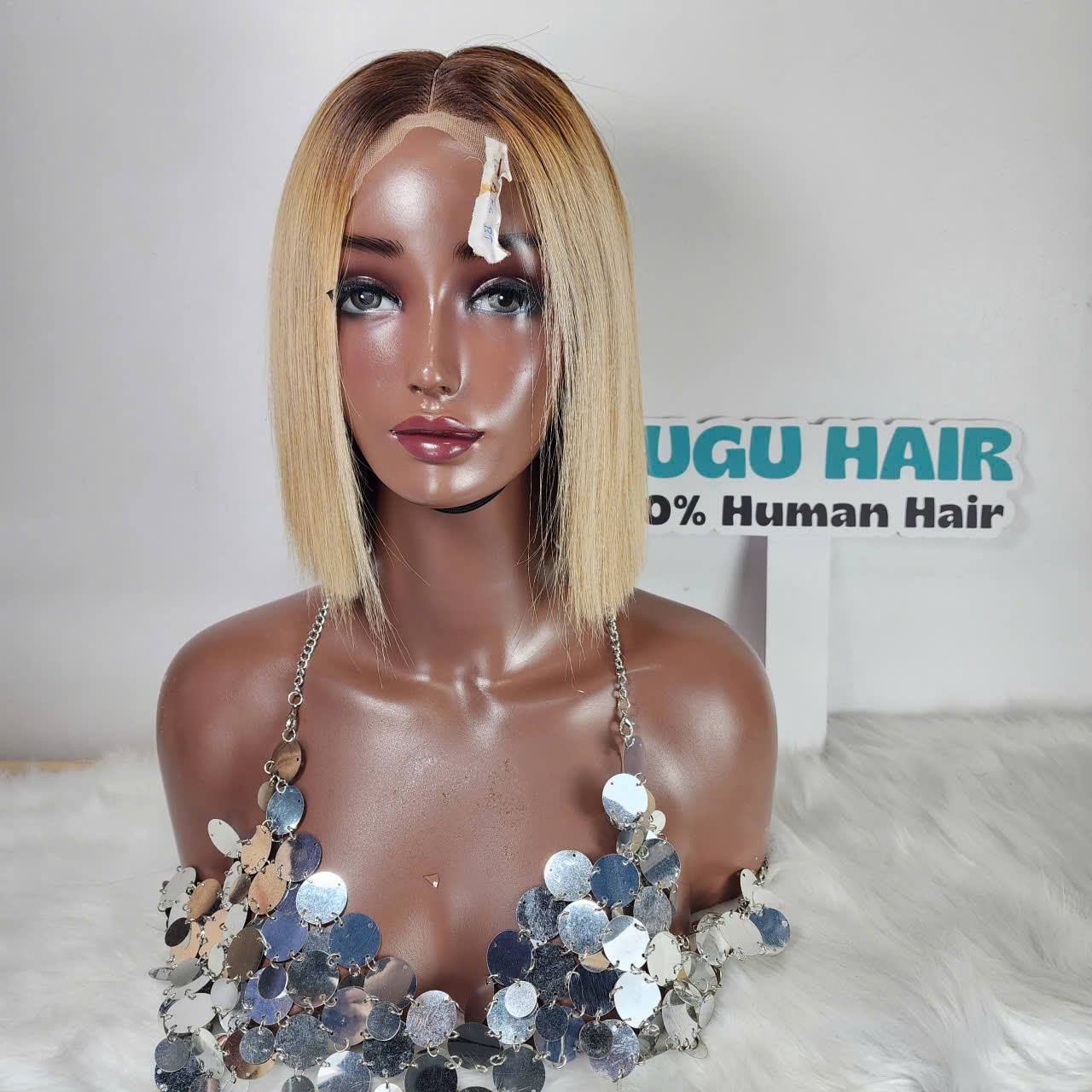 Bone Straight Bob Wigs 2