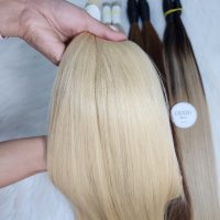 Bulk Blonde Hair Double Drawn