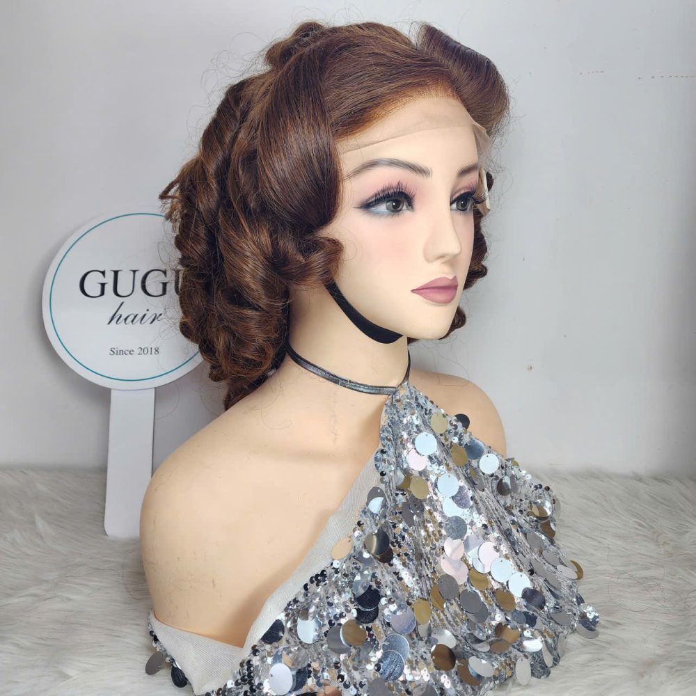 Premium Double Drawn Egg Curl Wig – 100% Raw Virgin Vietnamese Hair