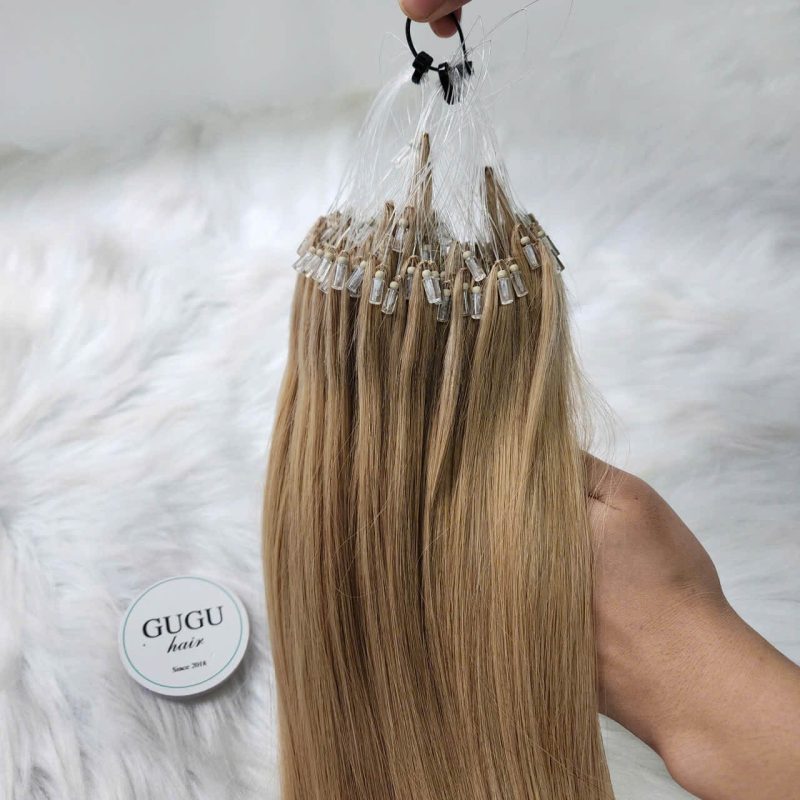 Vietnamese H6 Feather Hair Extensions Color #18