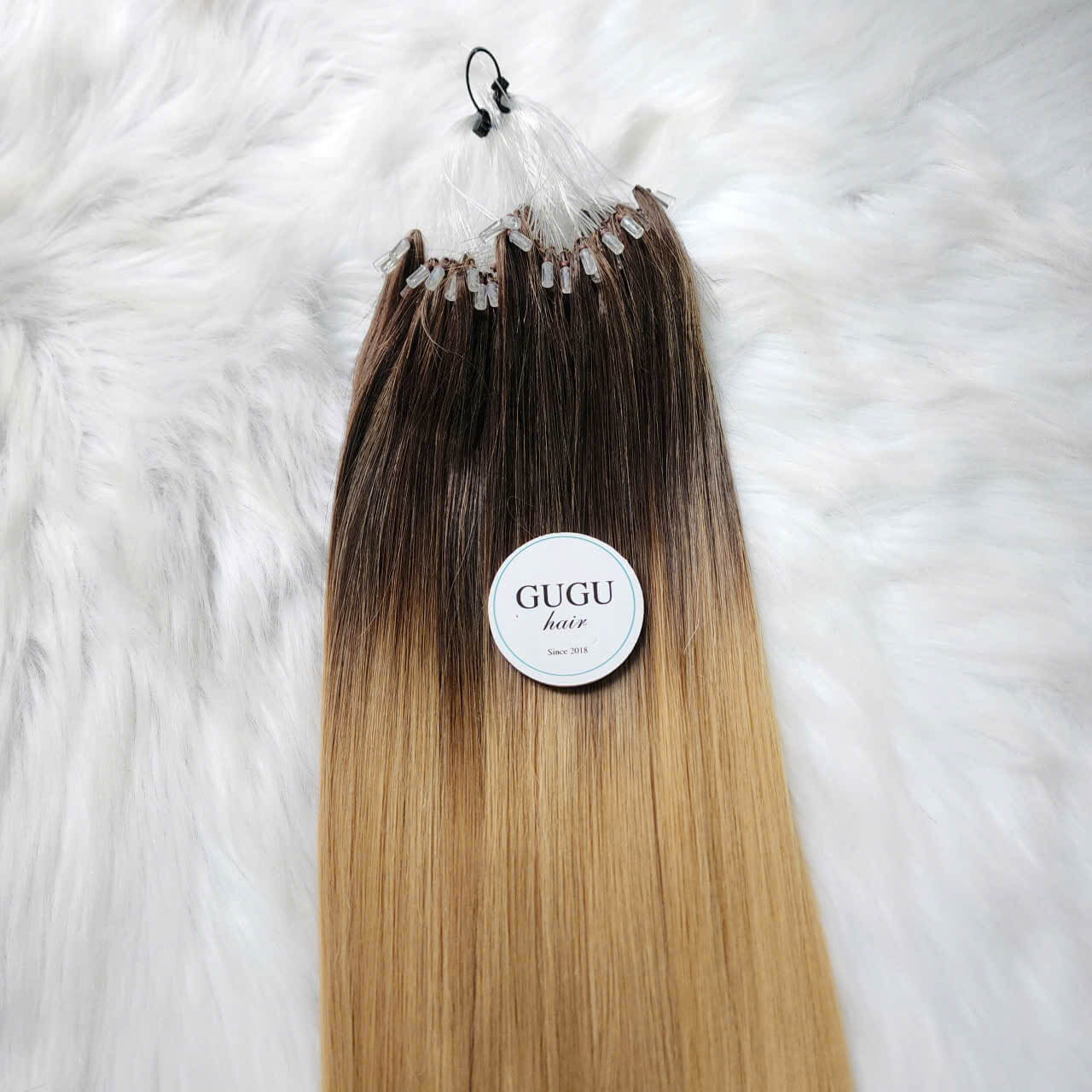 Vietnamese H6 Feather Hair Extensions Color #613 12 Vietnamese H6 Feather Hair Extensions Color #613