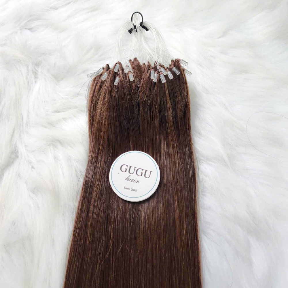 Vietnamese H6 Feather Hair Extensions Color #6