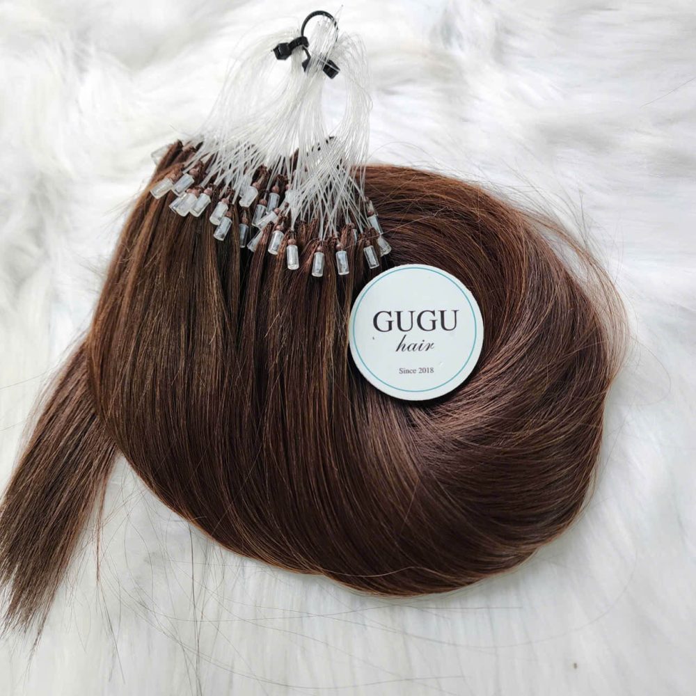 Vietnamese H6 Feather Hair Extensions Color #6