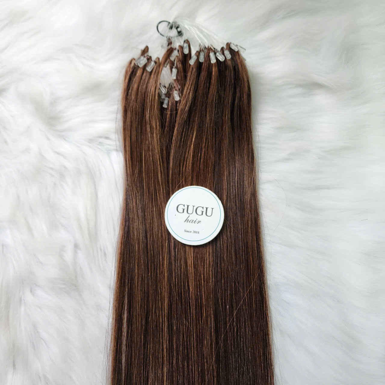 H6 Feather Hair Extensions #2 – Natural Dark Brown Human Hair 11 Vietnamese H6 Feather Hair Extensions