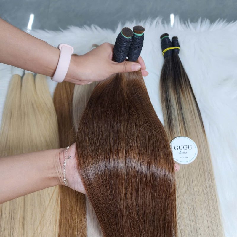 High-Quality Vietnamese Bulk Hair Extensions