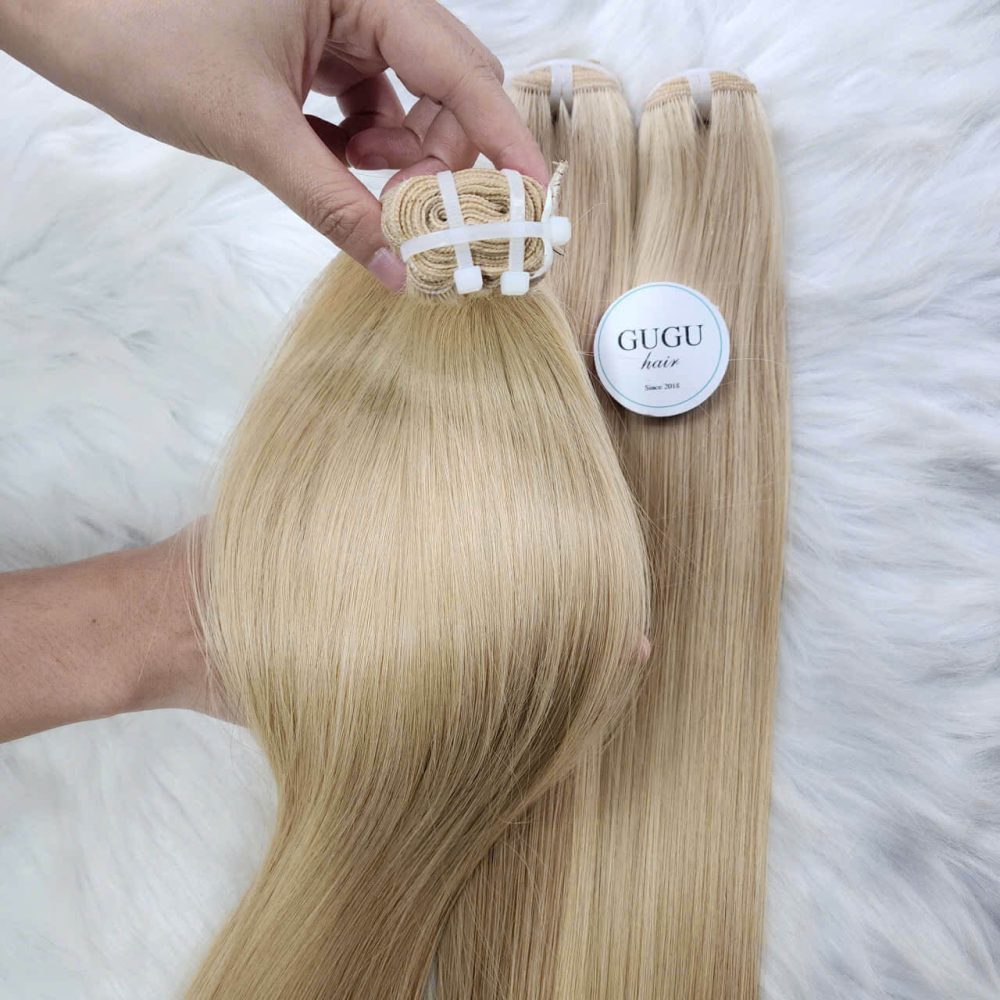 Premium Vietnamese Blonde Hair Bundles – 100% Raw Human Hair | GUGU HAIR