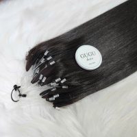 Luxury Vietnam H6 Feather Hair Extensions Color #1b