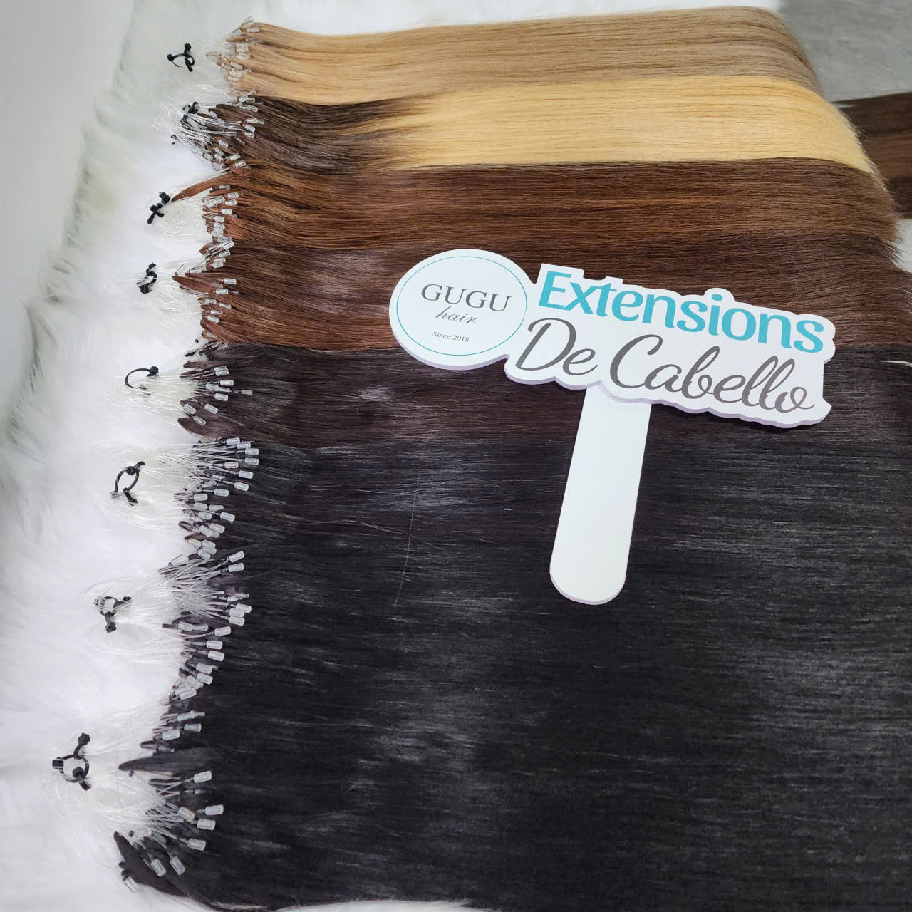 H6 Feather Hair Extension - 100% Human Hair Bone Straight
