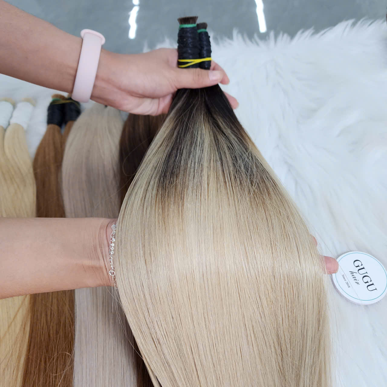 High-Quality Vietnamese Bulk Hair Extensions