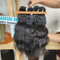 Premium Vietnamese Natural Wavy Weft Hair Raw Human Hair Bundle 22 Inch 7 Vietnamese Natural Wavy Hair Bundles