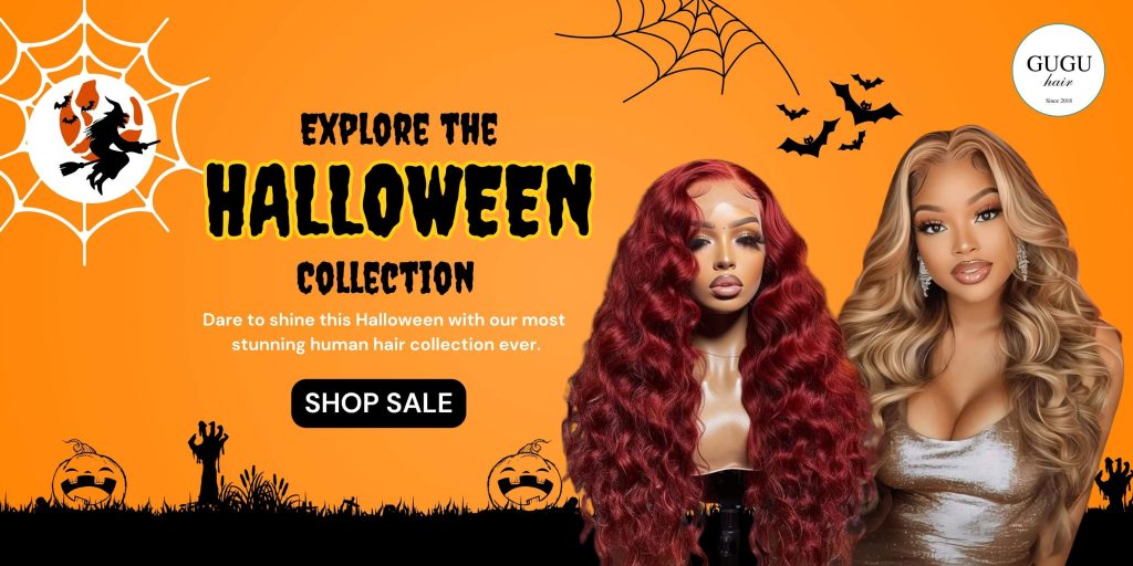 Spooky Savings: Best Halloween Wig Deals at GUGU Hair 10 banner website halloween vietnamese human hair wig sale (3)